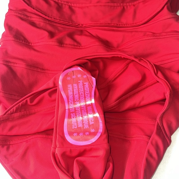 OYE SWIMWEAR MARGE ONE PIECE IN RED - SMALL - Picture 5 of 6